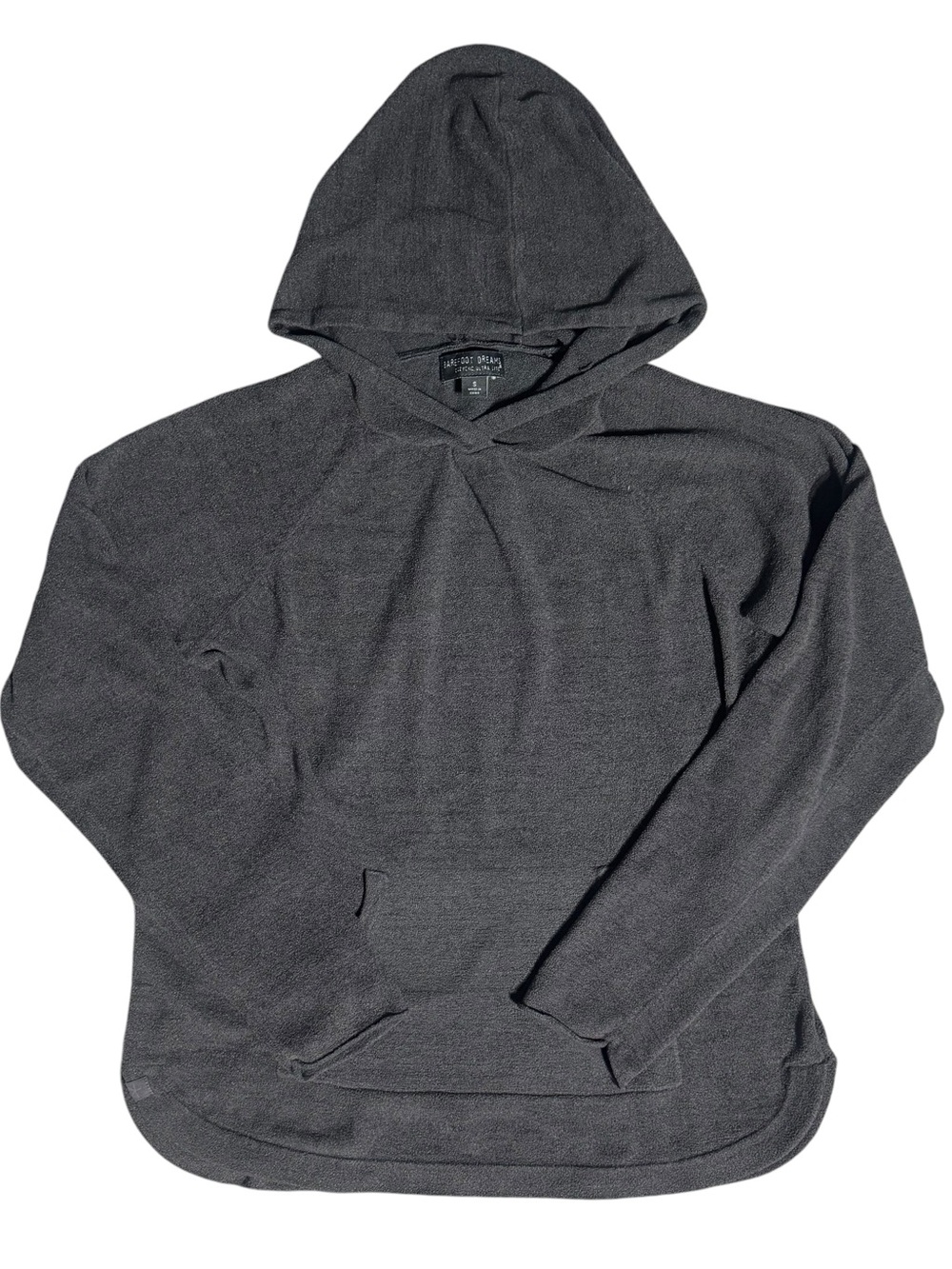 Barefoot Dreams CozyChic Ultra Lite Pullover Hoodie Womens Size Small